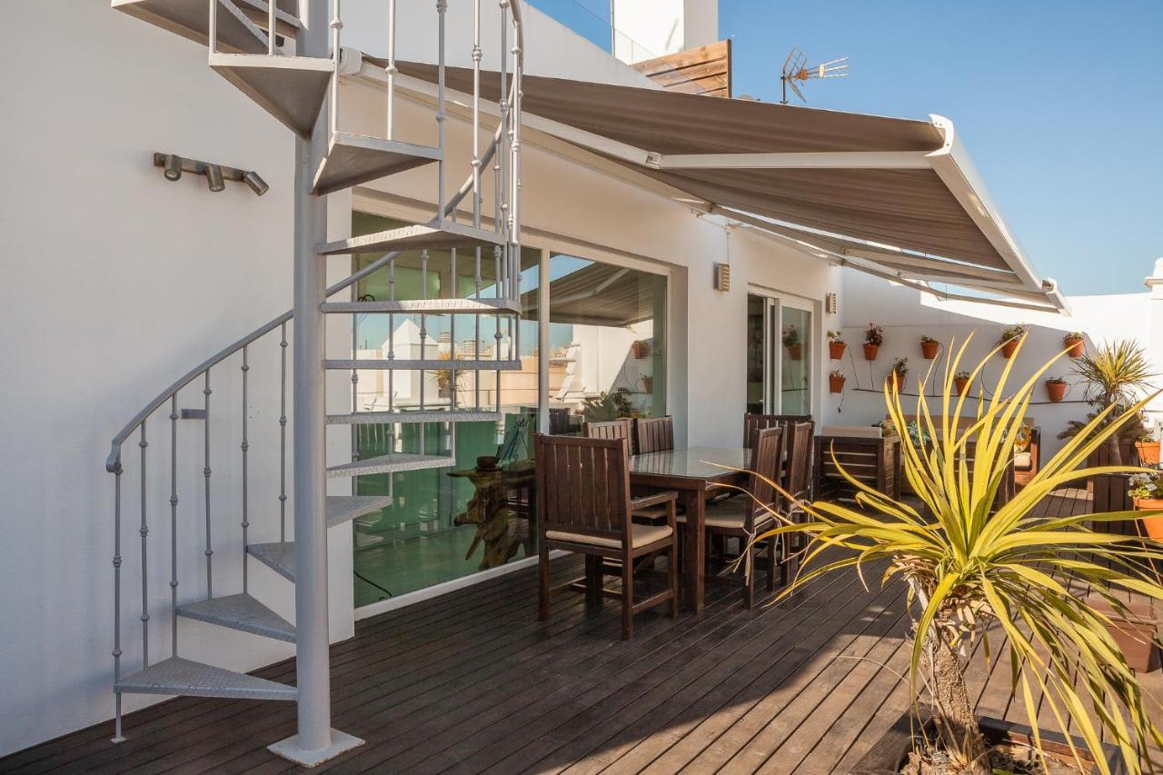***** Attic With Impressive Views And Jacuzzi Apartment Кадис Екстериор снимка