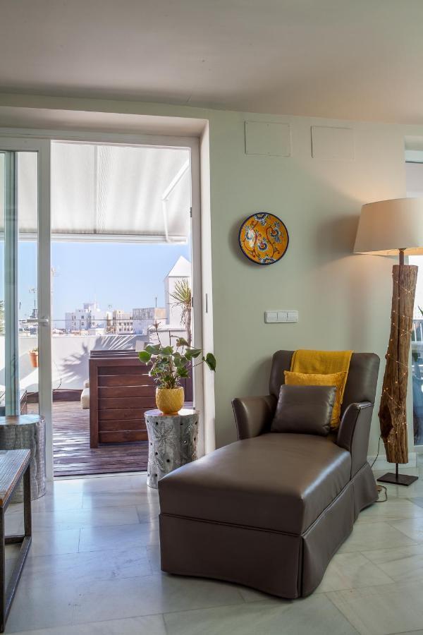 ***** Attic With Impressive Views And Jacuzzi Apartment Кадис Екстериор снимка